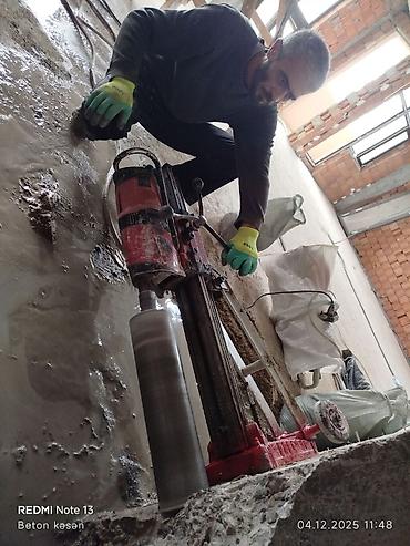 Beton işləri: Beton kəsmə və deşmə xidməti - Hilti və Husqvarna/professional — 21