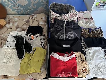 шорты: Qadın geyimlərinin qarışıq dəsti - Bir kağız paket dolusu müxtəlif — 3