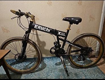 Складной горный велосипед ERuchi X - Рама: складная, алюминиевая, с