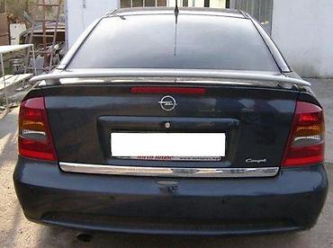 Spojleri: SPOJLER ZA GEPEK OPEL ASTRA G BERTONE | Spojler za zadnja peta vrata — 2