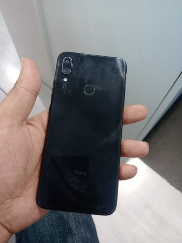 xiomi 7: Xiaomi Redmi Note 7, rəng - Qara, 
 Barmaq izi