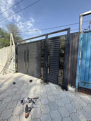 Распашные ворота: Металлические ворота и калитки под заказ - Изготовление распашных и — 1