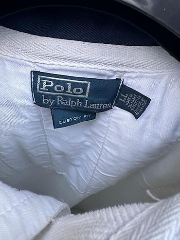 Kişi geyimləri: Polo köynək, Ralph Lauren, L, rəng - Ağ — 2