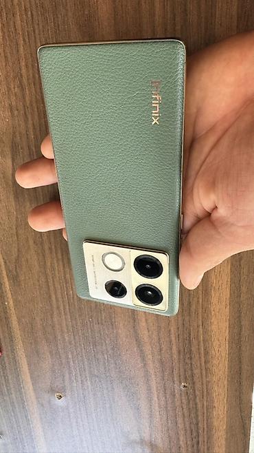 infinix note 40 pro: Infinix Note 40 Pro, 256 GB, rəng - Yaşıl, Sensor — 8