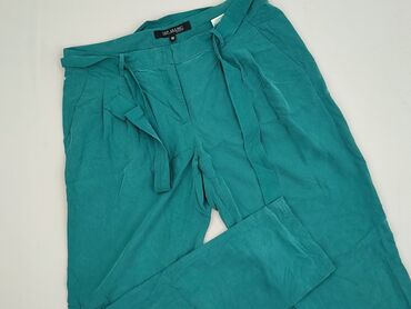 reserved spodnie z eko skóry: Top Secret, Material trousers for women, size M