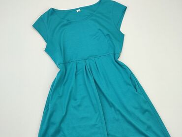 sukienki prążkowane midi: Dress, XL (EU 42), condition - Fair