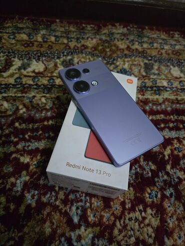 редми нот 10 т: Redmi, Redmi Note 13 Pro, Колдонулган, 256 ГБ, түсү - Кызгылт көк, 2 SIM