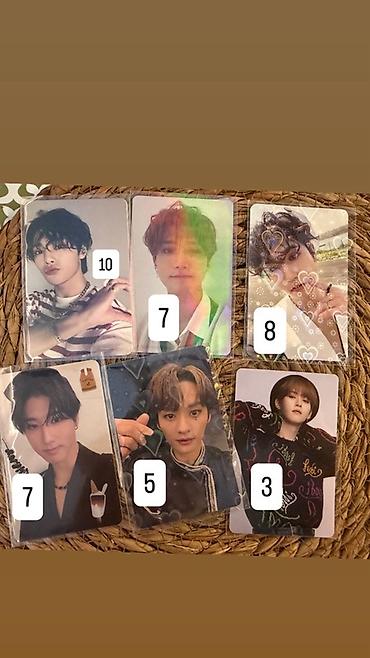 K-pop fotokart və stiker kolleksiyası - Müxtəlif qrupların üzvlərinə lalafo.az -da K-pop fotokart və stiker kolleksiyası - Müxtəlif qrupların üzvlərinə