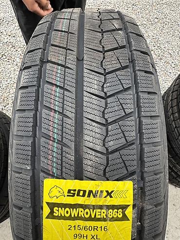 Шиналар жана дисктер: Зимние шины Sonix Snowrover 868 - Размер: 215/60 R16 Знаменитая — 2