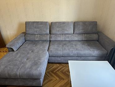 ugur divan: Künc divan, İşlənmiş, Açılan, Bazalı, Vеlur parça — 4