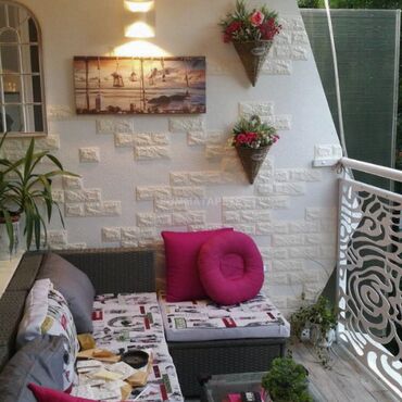 Tapete: 3D tapete bela cigla su samolepljivi paneli, koji će u svaki prostor — 8