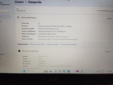hp omen 17: İşlənmiş Acer Aspire, 15.6 ", Intel Celeron, 512 GB, Ünvandan götürmə, Ödənişli çatdırılma — 3