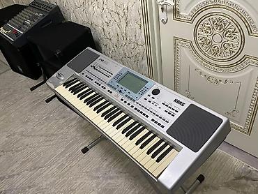 Musiqi alətləri: Salam komplekt sintezator aparat yamaha kalonkalar satılır — 8