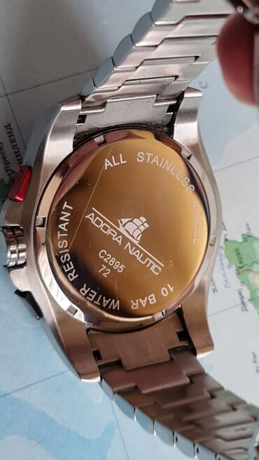Ručni satovi: Muški ručni sat Adora Nautic 10 bar - Kućište i narukvica od — 17