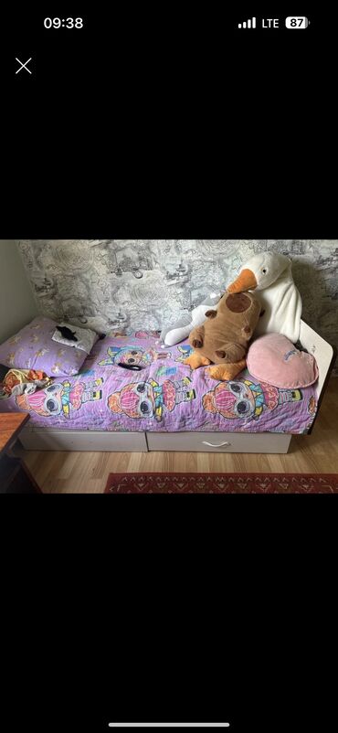 б у мебель кровать: Кровать детскаяв хорошем состоянииуступка имеется