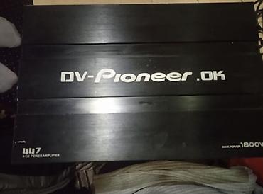 səs gücləndirən: **DV-Pioneer .OK 4 kanal avtomobil gücləndiricisi** Avtomobil audio — 2