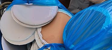 folqa: Tort və şiriniyyat qabı, rəng - Ağ, Azərbaycan — 2