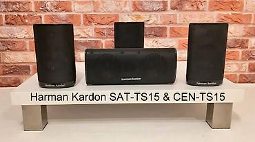 Zvučnici i stereo sistemi: Očuvani zvučnici marke Harman Kardon SAT-TS15 &CEN-TS15 Komplet  — 1