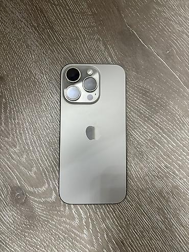 IPhone 16 Pro, 256 GB, Natural Titanium, Simsiz şarj, Face ID