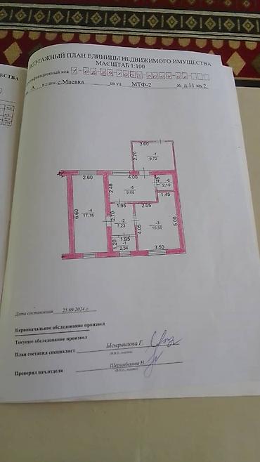жер участок сатып алам: 2 бөлмө, 60 м², 11 соток, Ак-Бата ж/м — 9