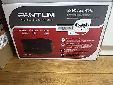 Принтеры: Многофункциональное лазерное устройство Pantum M6500W (черный цвет) — 1