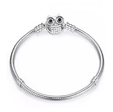 Narukvice: Pandora narukvica – klasična “snake chain” narukvica sa okruglom — 6