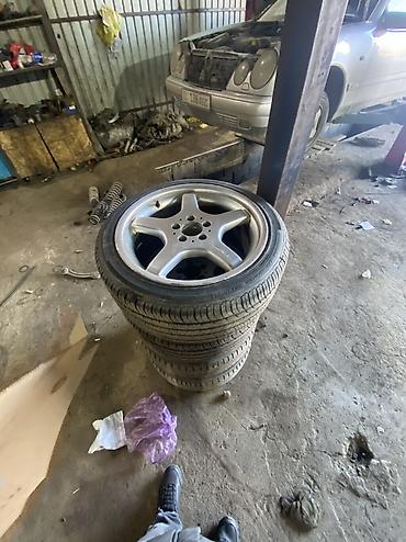 subaru legaci: Колеса в сборе R 18, Лето, Б/у, Комплект, Литые, отверстий - 5 — 3