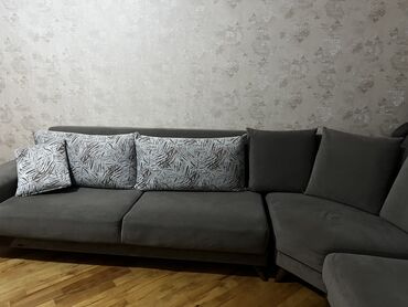 Boşqablar: Künc divan, Vеlur parça