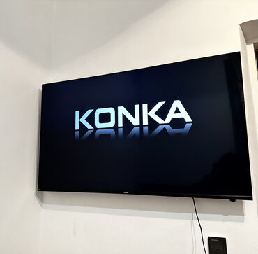 подставка для телефизора: Телевизор konka smart tv 55 дюйм состояние 💯 в комплекте ножки, пульт