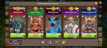 İT, komputerlər, əlaqə: Clash of Clans hesabı – inkişaf etmiş əsas kənd və güclü qəhrəmanlar — 8