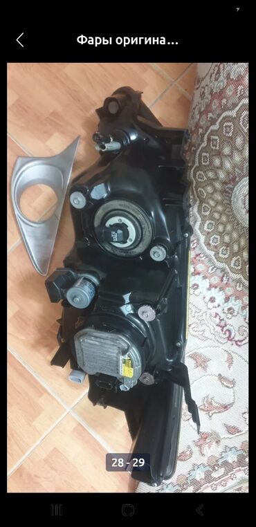 Передние фары: Комплект передних фар Toyota 2012 г., Б/у, Оригинал, Япония — 8