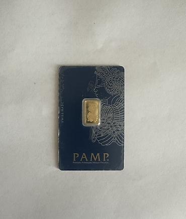 active 2: PAMP Suisse Qızıl Külçə 2.5q (999.9) – Orijinal CertiPAMP Orijinal — 1