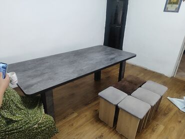 раскладные столы для кухни: Ашкана үчүн үстөл, Жаңы, Тик бурчтуу, Бүктөлбөгөн