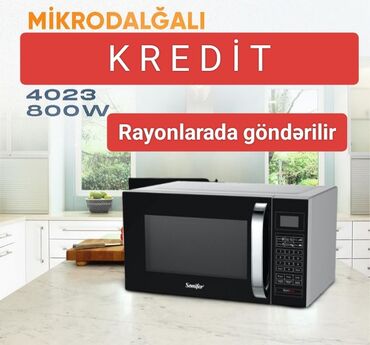 kreditle qril aparati: Mikrodalğalı soba Wolf, Ayrıca dayanan, Mikrodalğalar ilə, rəng - Göy, Yeni