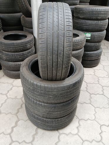 Шины: Шины 215 / 50 / R 17, Лето, Б/у, Комплект, Легковые, Япония, Dunlop