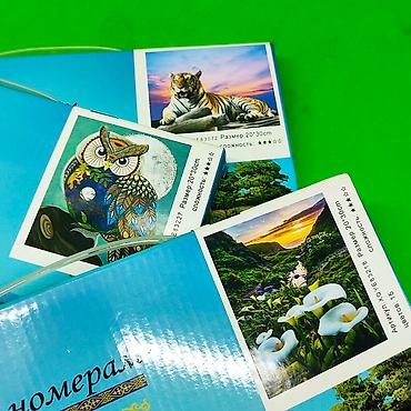 тигр: Картина по номерам уровень 3 в ассортименте 🖼️ Позвольте ребенку — 5