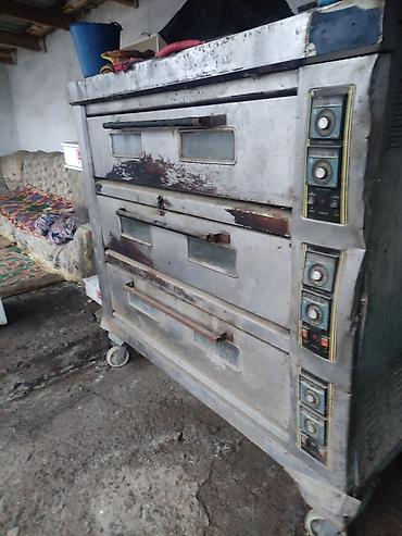 Пекарские шкафы: Промышленная пекарская печь, трехъярусная - Конструкция: 3 — 1