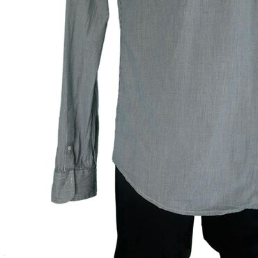 Košulje: Košulja Na duge rukave, M (EU 50), bоја - Tamnoplava, Pamuk — 8