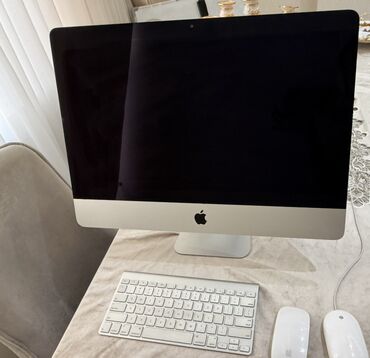 apple 17 pro qiymeti: Apple iMac All‑in‑One kompüter - Ekran: 21.5" (şüşə ön panel, qara