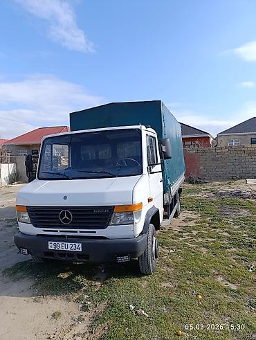 99 maşını: Mercedes-Benz 612D yük maşını - Gövdə: tentli, yüksək bortlu — 1