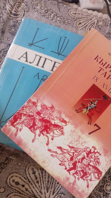математика 5 класс кыдыралиев урдалетова дайырбекова: Комплект из двух школьных учебников: "Алгебра" в синей обложке с