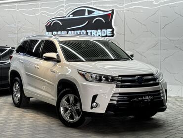 Toyota: Toyota Highlander: 2018 г., 3.5 л, Вариатор, Гибрид, Внедорожник