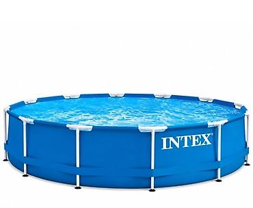 Спорт и отдых: 🏊‍♂️ ORİJİNAL INTEX KARKAZLI HOVUZ – 3.05 x 0.76 m 🏊‍♀️ ✅ 100% — 1