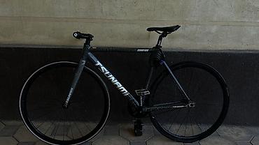 low 2 fixed gear: Городской велосипед, Tsunami, Рама M (156 - 178 см), Б/у — 1