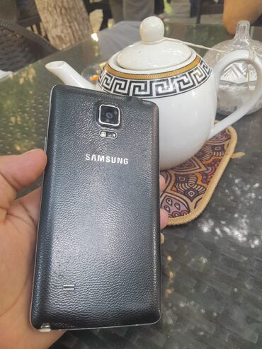 Audio: Samsung Galaxy Note 4, rəng - Qara, Qırıq
