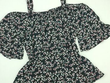 bluzki z odkrytymi ramionami czarne: Блуза жіноча, Janina, 5XL, стан - Хороший