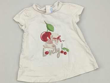 koszule młodzieżowe chłopięce: Koszulka, Mayoral, 12-18 m, 74-80 cm, stan - Dobry