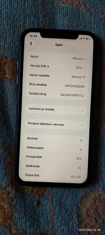 Apple iPhone: Apple iPhone 11, roza boja - Ekran Liquid Retina HD (LCD) sa Face — 6