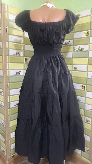 выпускной платье: Вечернее платье, Пышное, Длинная модель, Без рукавов, XL (EU 42)