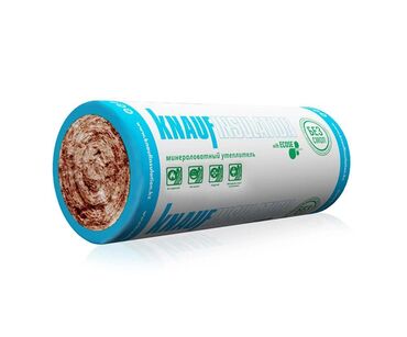 горячие камни: Минераловатный утеплитель Knauf Insulation в рулоне. Подходит для